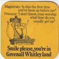 BEER MAT - GREENALL WHITLEY BREWERY - BEER BELO...