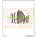 SAINTE-SUSANNE, KEEP, FRANCE, Book Illustration...