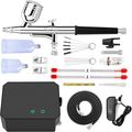 Gocheer Airbrush Kit with Air Compressor, 40 PS...