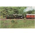 Railway Postcard LMS Ivatt 2MT 46521 BR 2-6-0 L...