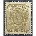 Transvaal 1895 SG207 2d Olive-Bistre Mounted Mi...