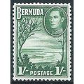 Bermuda 1938 SG115 1/- Green Mounted Mint .. ..