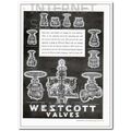 WESTCOTT VALVE COMPANY 1934 oil gas pipe line e...