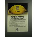 1984 AT&T Information Systems Ad - Can Business Afford