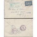 Canada 1935 Silver Jubilee Issue REGISTERED Cha...