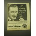 1965 Player's Whiskey Flake Advertisement - The tobacco that keeps the promise