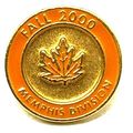 Vintage Maple LEAF Canada Fall Season 2000 BROO...