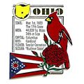 Ohio The Buckeye State Montage Fridge Magnet