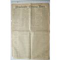 1912 original Manchester Evening News No. 13,538