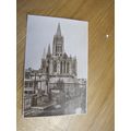 Sweetman Postcard - River scene @ Truro Cathedr...