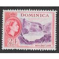 DOMINICA 1953 24c BOILING LAKE USED