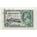 CAYMAN ISLANDS 1935 SILVER JUBILEE HALFPENNY SG...