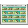 Djibouti WWF Eritrean Warthog Sheetlet of 4 set...