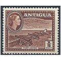 Antigua 1953 SG120a 1/2c Brown Unmounted Mint