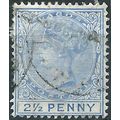 Lagos 1887 SG31 2 1/2d Ultramarine (Remainders)...