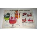 1973 Jell-O Gelatine Ad - Exciting Desserts Ice...