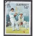 Guernsey 1986 14p Cricket, SG 372 (Scott #337),...