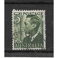 Australia.SG237d 3d King George VI (Grey-Green)...