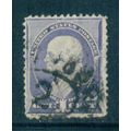Used 212 1c Benjamin Franklin Barely Clears M01554