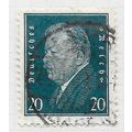 EMPIRE GERMANY 1928 PRESIDENT EBERT 20Pf GREEN ...