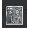 Malta.SG220b 1 1/2d Hypogeum,Hal Saflieni (Slat...
