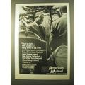 1970 American Mutual Ad - That's Right