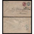 Germany Prussia State Postal Sta. 1865, Halle t...