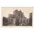 Romsey Abbey Postcard Local Publisher R and W C...