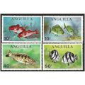 Anguilla 1972 Fish Set SG68-71 Unmounted Mint ....