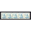 2134 14c Iceboat Very Fine MNH Dry Gum PNC 2/4+...