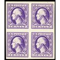 535, Mint VF-XF NH 3¢ Imperforate Block of Four...