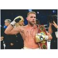 Billy Joe Saunders Boxer Boxing Giant 12x8 Hand...