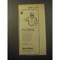 1960 Paul Stuart Gant Shirt Ad - Cool Seersucker for the comfort seeker