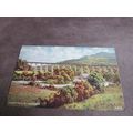 Valentines Art Postcard - Aqueduct Llangollen -...