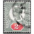 1887 -1892 Queen Victoria Jubilee - 2d yellowis...
