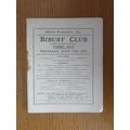1923 SALISBURY RACE CARD (BIBURY CLUB)