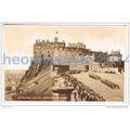 EDINBURGH CASTLE, CHANGING THE GUARD, SCOTLAND,...