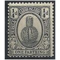 Turks & Caicos Islands 1926 SG162 1/4d Black Mo...