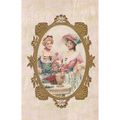 CARTE POSTALE - GAUFREE - ref 12