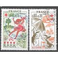 FRANCE N° 1860/61 YVERT OBLITERE ( USED )