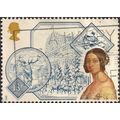 GB, Queen Victoria, Crystal Palace, blue 1987, 18p