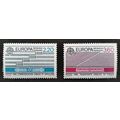 FRANCE: 1988 Europa. Transport SG2828/2829 MNH ...