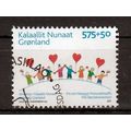 Groenland mi 479 Amnesty gestempeld