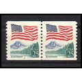 2280 25c U.S. Flag Very Fine MNH CNP Left 4 PA1032