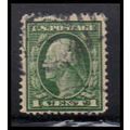 Used 405 1c George Washington Barely Clears K3019