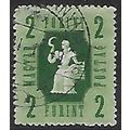 Mi 956: 2 Ft. green Delinitive Stamp: 'Agricult...