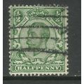 GB 1912 KGV 1/2d Green Wmk 49 SG 339. ( R440 )