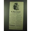 1922 Pepsodent Toothpaste Ad - Be More Careful
