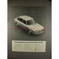 1971 Volkswagen 411 Four-door Sedan Ad - New Kind Big!