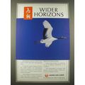 1986 Japan Air Lines Ad - Wider Horizons